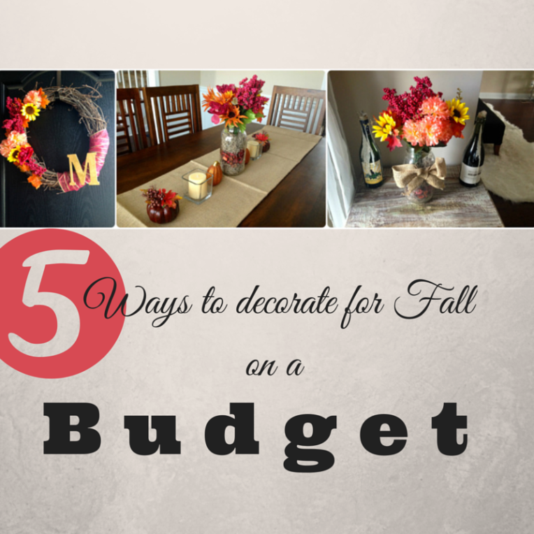 Ways to decorate for Fall on a
